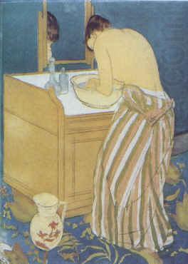 Mary Cassatt Woman Bathing china oil painting image